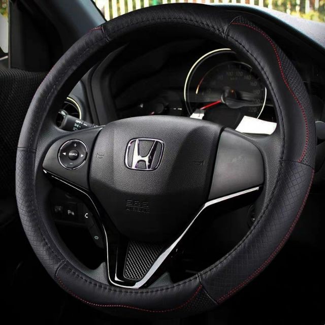 汽車之家🚩本田Honda Crv Civic Hrv Fit ACCORD odyssey 真皮方向盤套