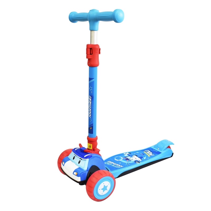 🙋我有現貨⭕️另有匯款價💰面交價更優 全新💯公司貨 🇰🇷 波力Poli 安寶 滑板車 3D scooter 閃光輪