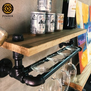 【PIMBER】工業風酒杯架層板組 PIMBER LOFT 工業風 紅酒架 造型架 ※含稅※
