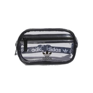 ADIDAS CLEAR WAIST PACK BLACK 腰包 透明黑【A-KAY0 5折】【CL5283】