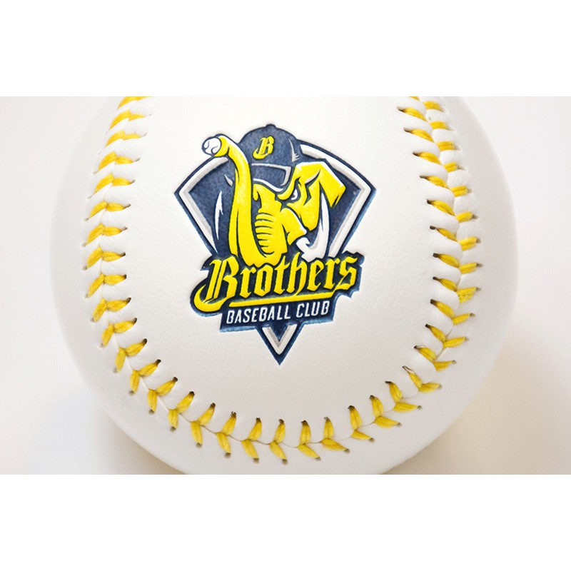 【黑芳體育】中信兄弟 浮雕猛象 棒球 兄弟象 黃色力量紀念球 簽名球 猛象 造型棒球
