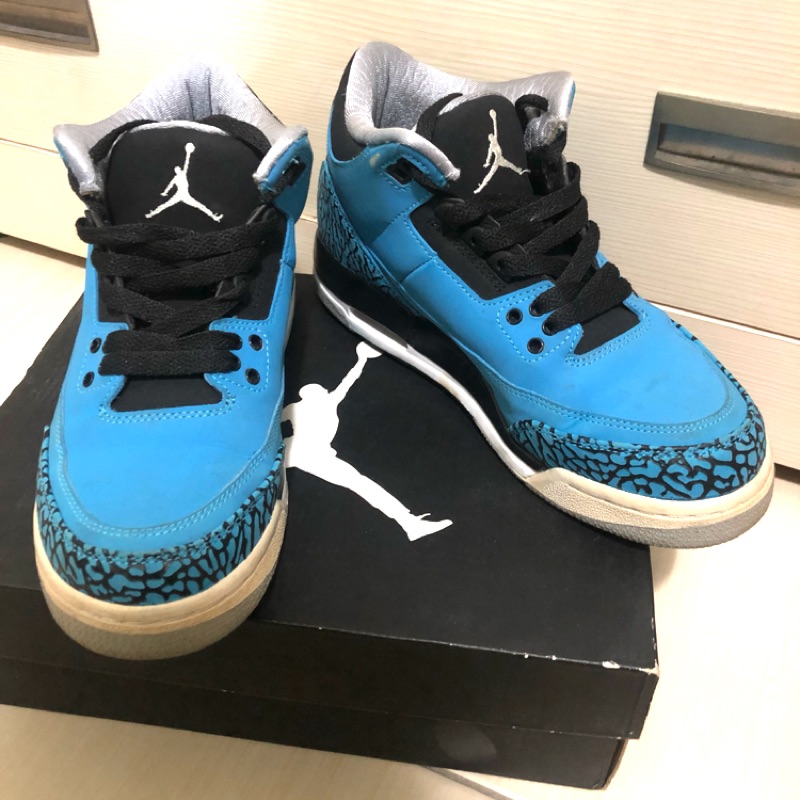 Nike Air Jordan 3 III GS 藍黑 AJ3 398614-406 喬丹 籃球鞋