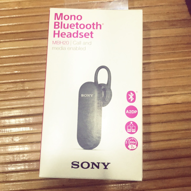 Sony 藍芽耳機 單聲道藍芽耳機 MBH20 耳機 耳掛式