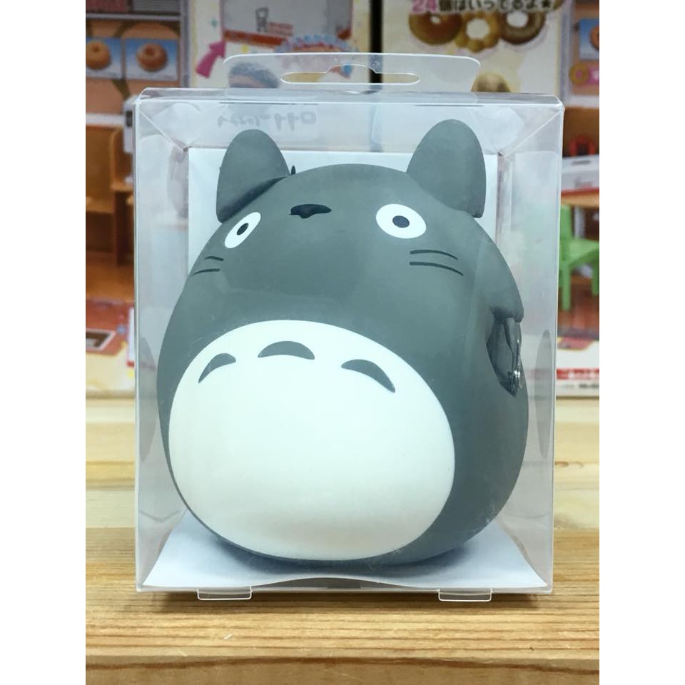 龍貓 Totoro 矽膠零錢包 (灰)