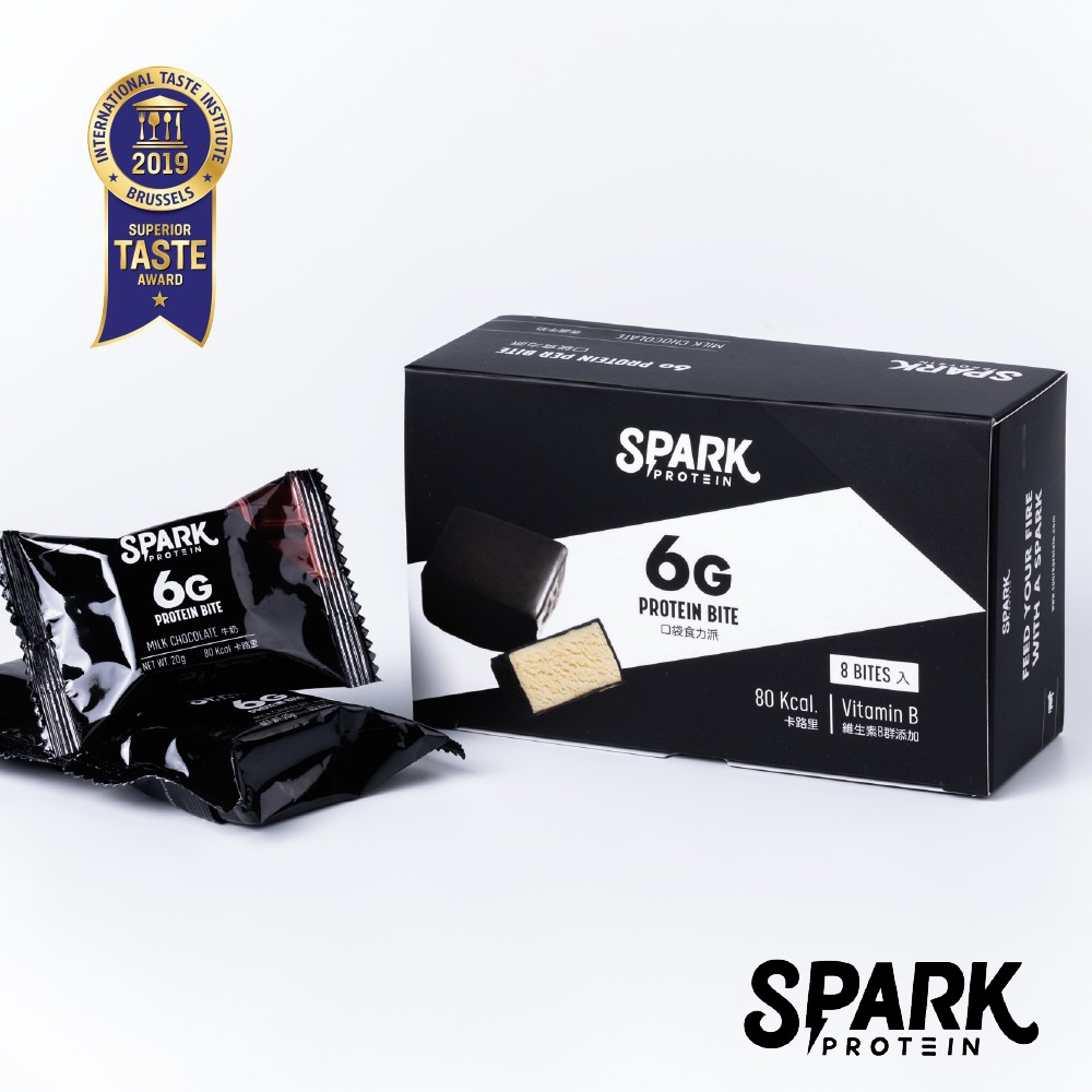Spark Bite口袋食力派Mini盒-香濃牛奶口味(奶素)
