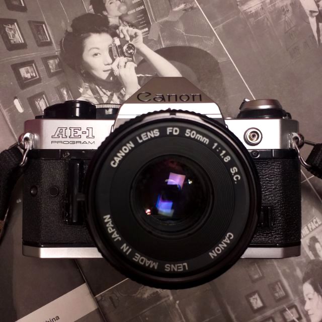 CANON AE1 PROGRAM 底片機 底片相機 單眼相機 日本製造 135底片 SLR相機 膠卷 街拍銘機