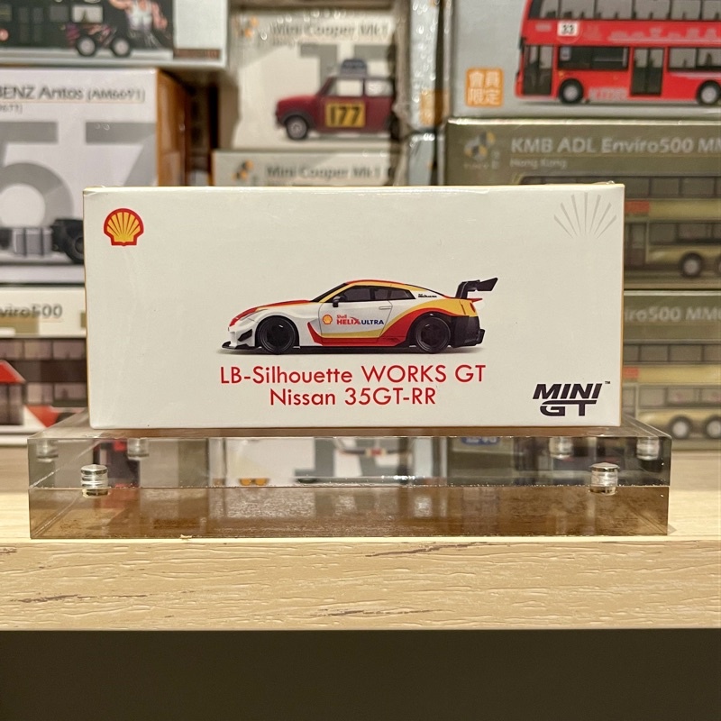 模幻力量 現貨1 64 Tiny Mini Gt Shell 聯名合金車系列 蝦皮購物