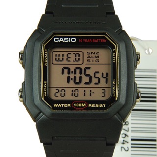 卡西歐CASIO腕錶經典造型之一W-800HG-9AVDF 防水100M 十年3