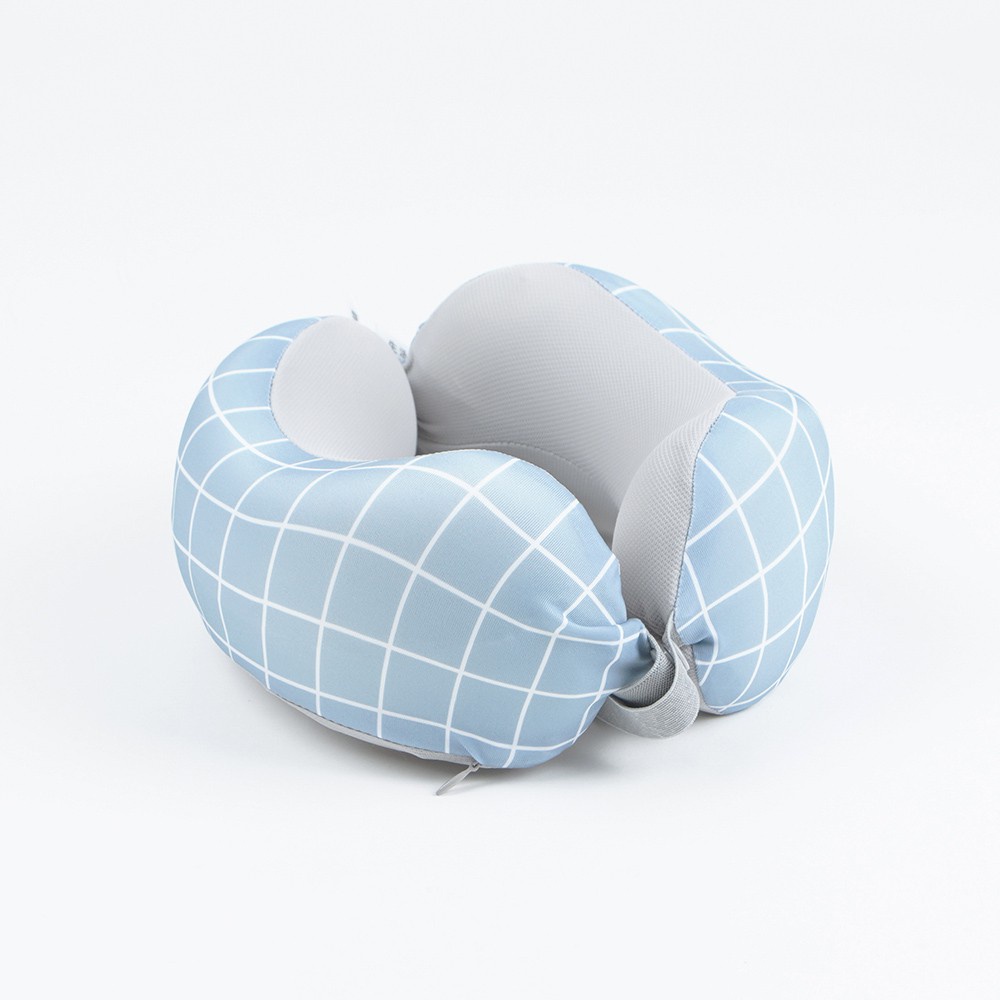【生活工場】簡藝格調分享頸枕-藍(附頸枕套2入) 頸枕 枕頭