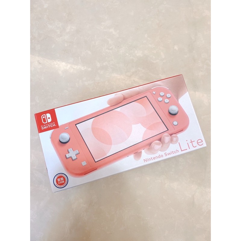 全新 現貨 任天堂Nintendo Switch Lite珊瑚粉