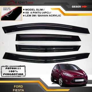 福特 FIESTA 掀背式天溝模型超薄膠水 3M