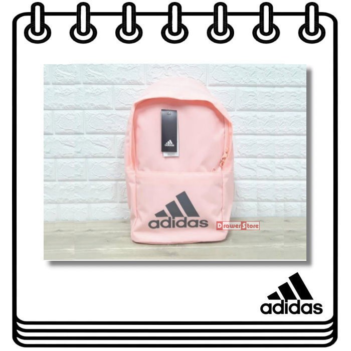 【Drawer】ADIDAS CLASSIC BACKPACK 後背包 雙肩 愛迪達包包 粉色 愛迪達 DM7678