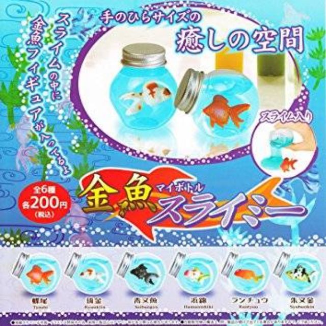 瓶中金魚扭蛋青文魚 黑色金魚 蝦皮購物
