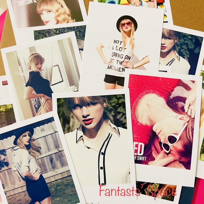 F•L🚀(現貨)20張不重複 Taylor Swift 泰勒絲 Red 專輯 拍立得 LOMO卡 Folklore