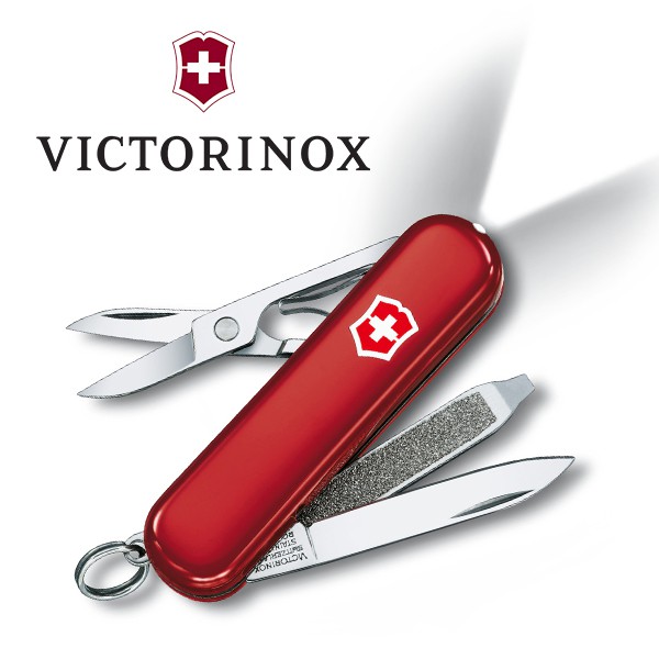 VICTORINOX 經典7用 / LED燈 / 經典紅握柄系列瑞士刀 / VN280 / 0.6228 【詮國】