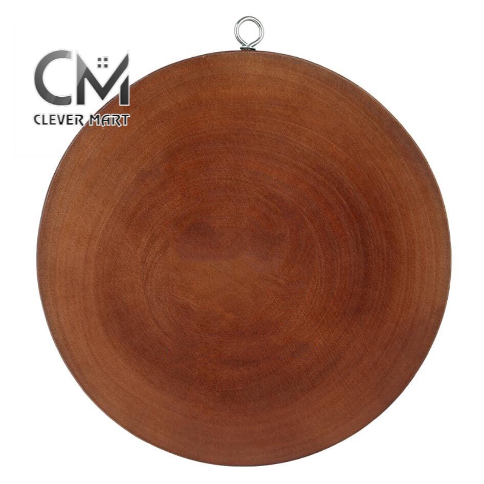 良好耐用的木製圓形羅望子木砧板直徑 25 厘米