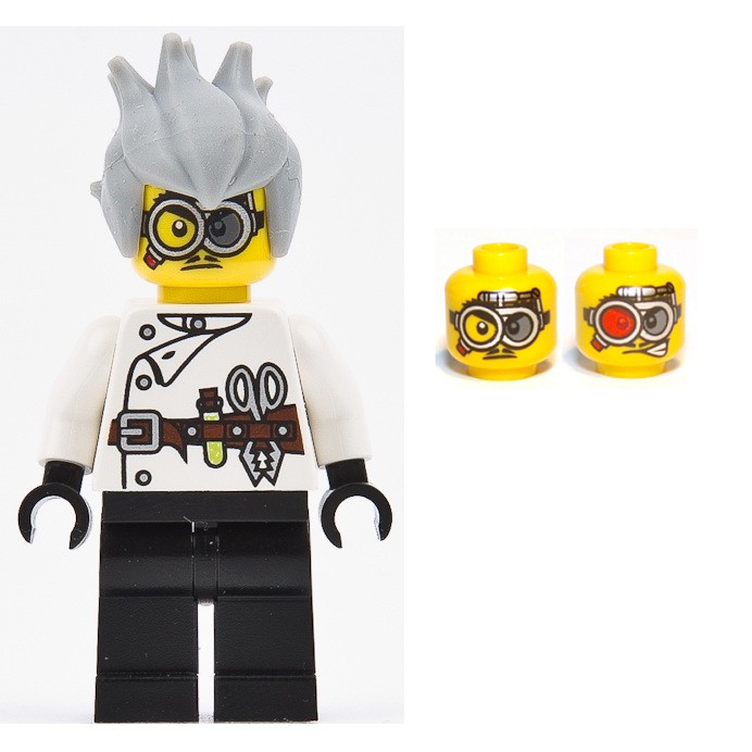 【台中翔智積木】LEGO 樂高 幽靈 9466 Crazy Scientist 瘋狂科學家 (mof016)