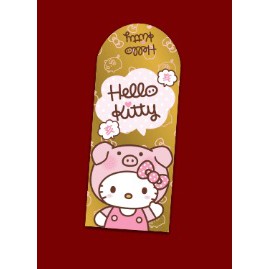 2019 711福袋 Hello Kitty 金喜紅包袋