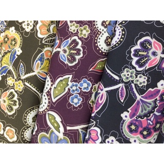 【大同布行】超特惠 日本布 平織棉布 大花 藝術 復古 花 適用於抱枕、衣褲、桌巾、佈景、手作
