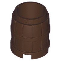 LEGO 樂高 深棕色 Container Barrel 2x2x2 圓桶 木桶 酒桶 2489 536677