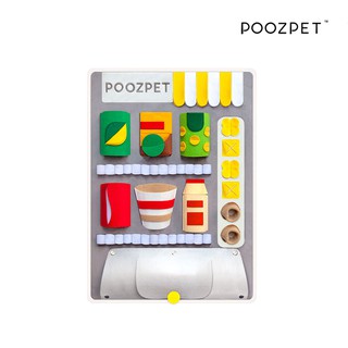 POOZPET 氣味遊戲墊 自動販賣機 嗅聞墊 遊戲墊 寵物 遊戲墊 藏食玩具 貓咪藏食 益智玩具 墊子 寵物墊