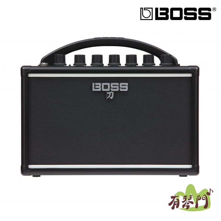 【有琴門樂器】BOSS Katana Mini 吉他音箱 攜帶式音箱 可裝電池 吉他擴大音箱 小音箱 電吉他 音箱