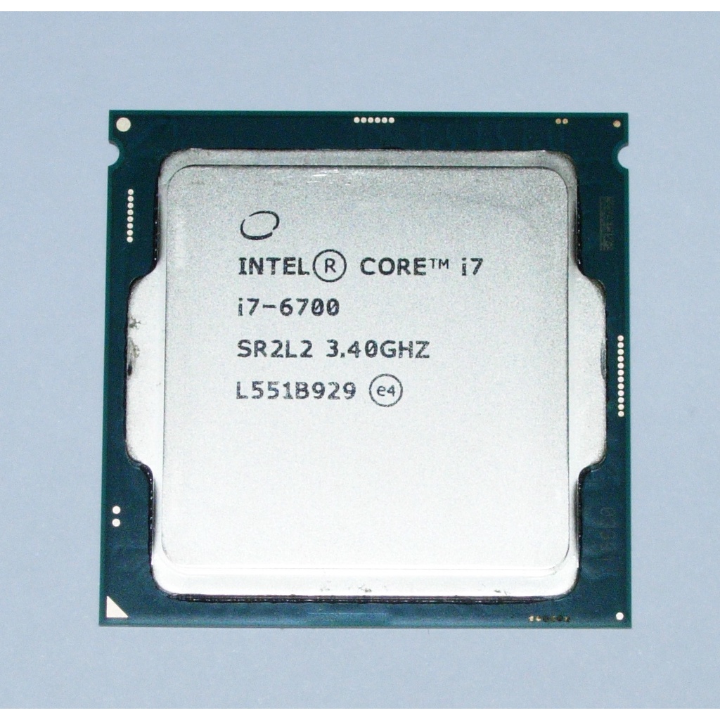 【大媽電腦】Intel Core i7-6700 四核心 1151腳位 CPU 3.4G