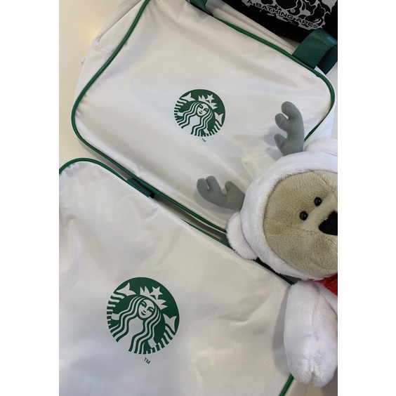 現貨秒發🔥聖誕節交換禮物 星巴克 限量 Starbucks 星巴克保溫保冷袋 交換禮物 聖誕禮物便當袋 買一送一超划算