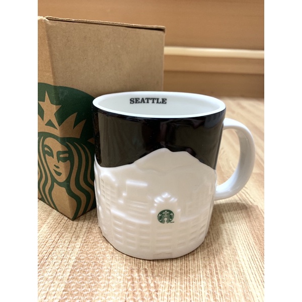 Starbucks 星巴克 城市杯 西雅圖 Seattle 馬克杯玻璃杯