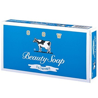 (日本製 新包裝) 牛乳石鹼 牛乳香皂85g*3入藍<茉莉清爽型>
