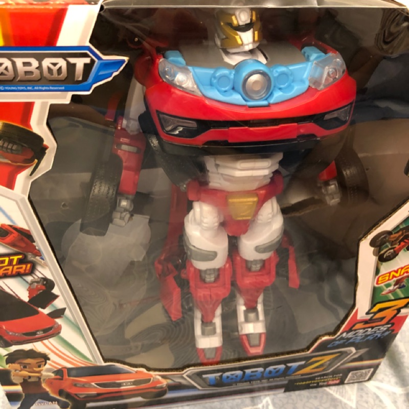 機器戰士 Tobot Z 大型 (非冒險z) 正版 絶版機器人