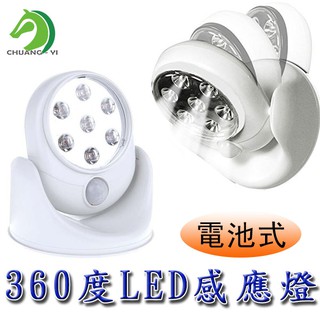 【創藝】光控人體感應燈 360度LED感應燈 車庫燈 樓梯燈走廊燈 玄關燈 牆壁燈 (快速出貨)