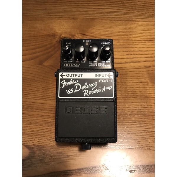 BOSS FDR-1 Fender Deluxe Reverb 音箱 模擬 效果器