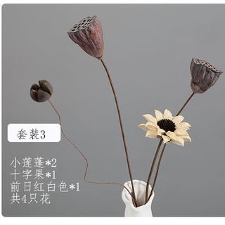 小u嚴選 乾燥花 花束 裝飾 裝飾品 Ins 風 小清新 擺設 北歐 客廳 幹花花束裝潢擺件客廳家居裝飾蓮蓬 蝦皮購物
