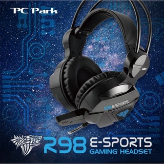 PC PARK R98電競耳機麥克風（黑）