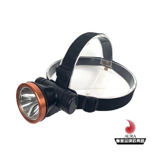 【松威科技】SWH-B210 8W 充電式LED頭燈 | AURA專業品牌釣具館