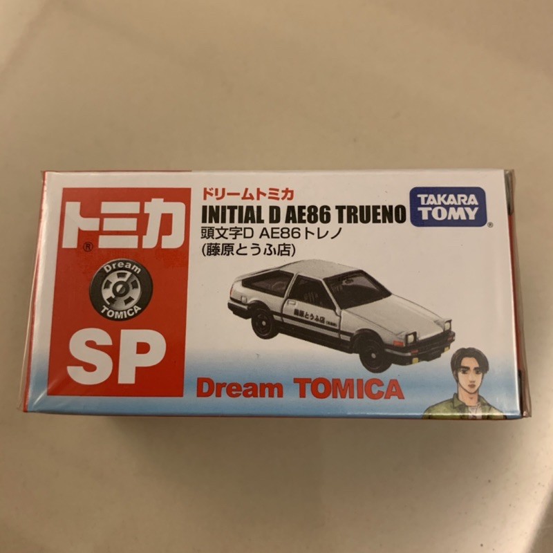 (日本帶回)Dream tomica 2019 頭文字D 7-11 initial D AE86 Trueno 藤原豆腐