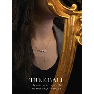 (現貨)TREE BALL高級簡約不規則圓圈項鍊