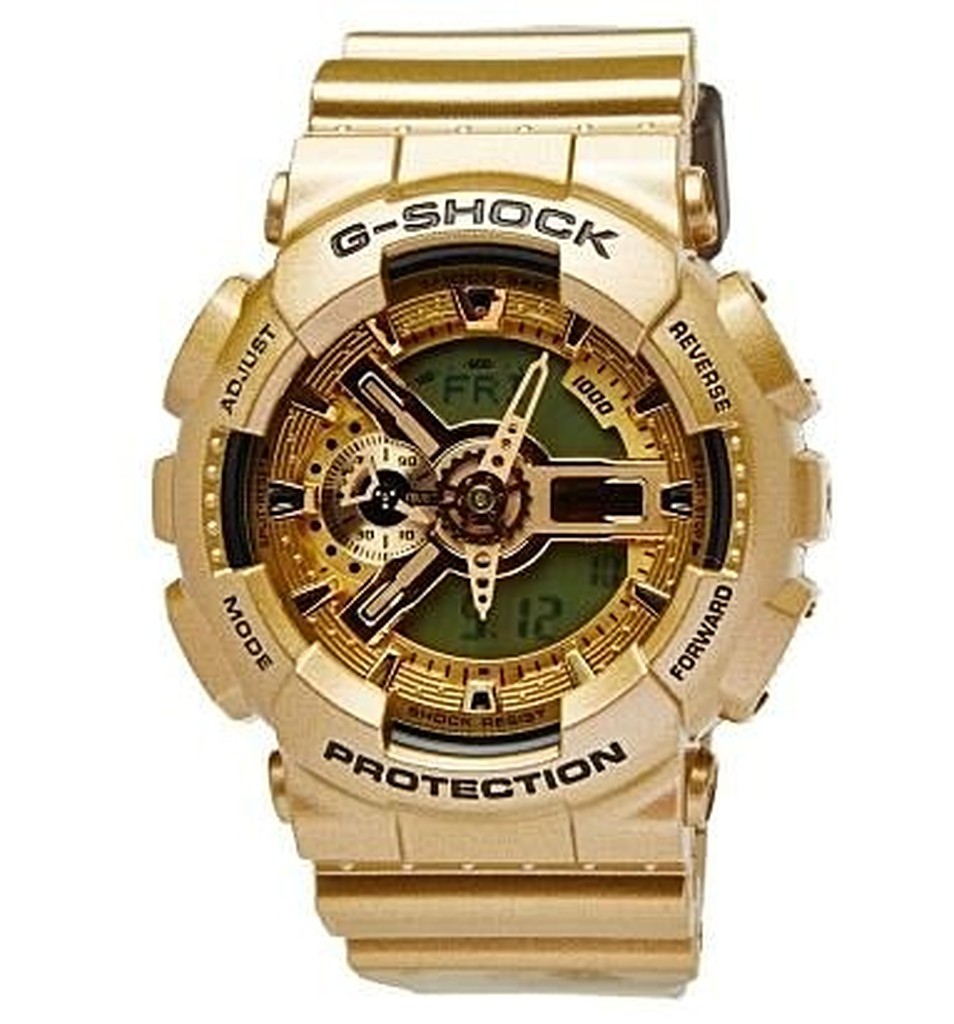 【紐約范特西】現貨 CASIO G-Shock GA-110GD-9A 黃金霸魂 手錶 GA-110GD-9 古銅金