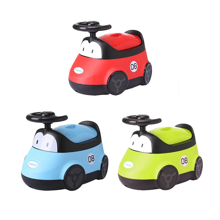 babyhood 小汽車便器(藍色/紅色/綠色)《愛寶貝》
