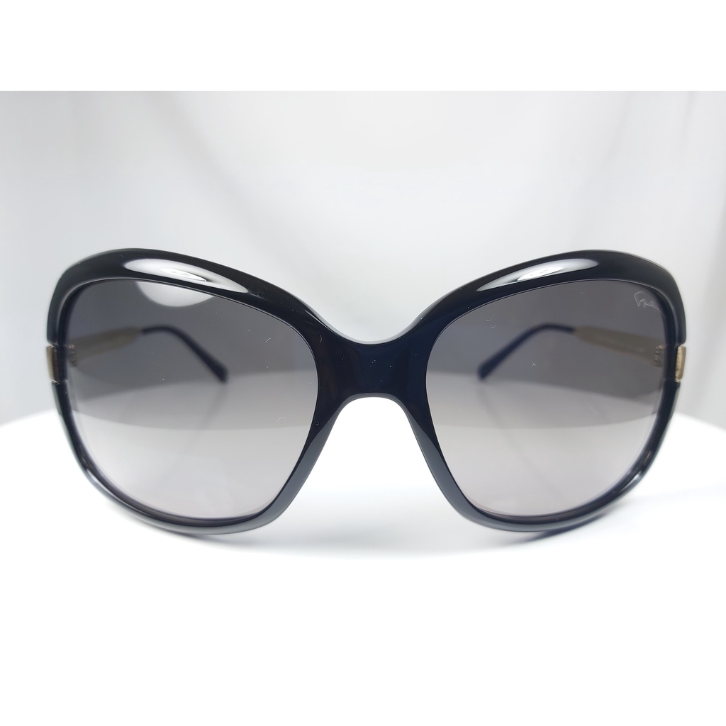 『逢甲眼鏡』GIORGIO ARMANI 太陽眼鏡 全新正品 亮面黑 大方框 奢華經典款【GA905/S  REW】