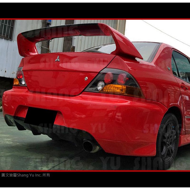 三菱 GLOBAL LANCER GB EVO 尾翼 空力套件 01 02 03 04 05 06 07 08