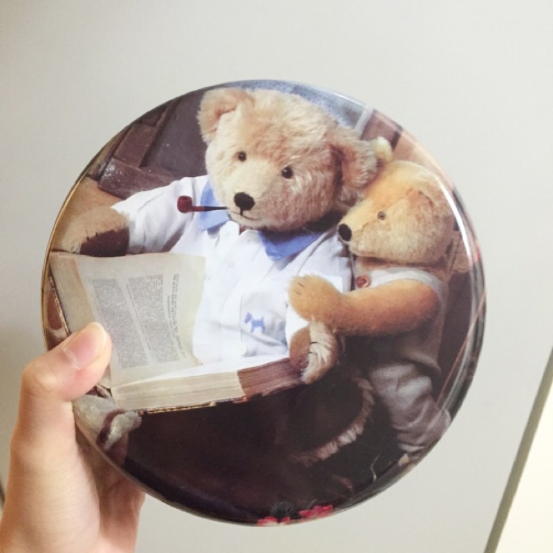 香港珍妮小熊餅乾空盒 蒐集收藏品