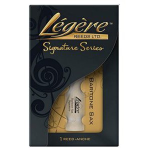 【現代樂器】加拿大 Legere Baritone Signature 大師款 上低音薩克斯風 合成竹片