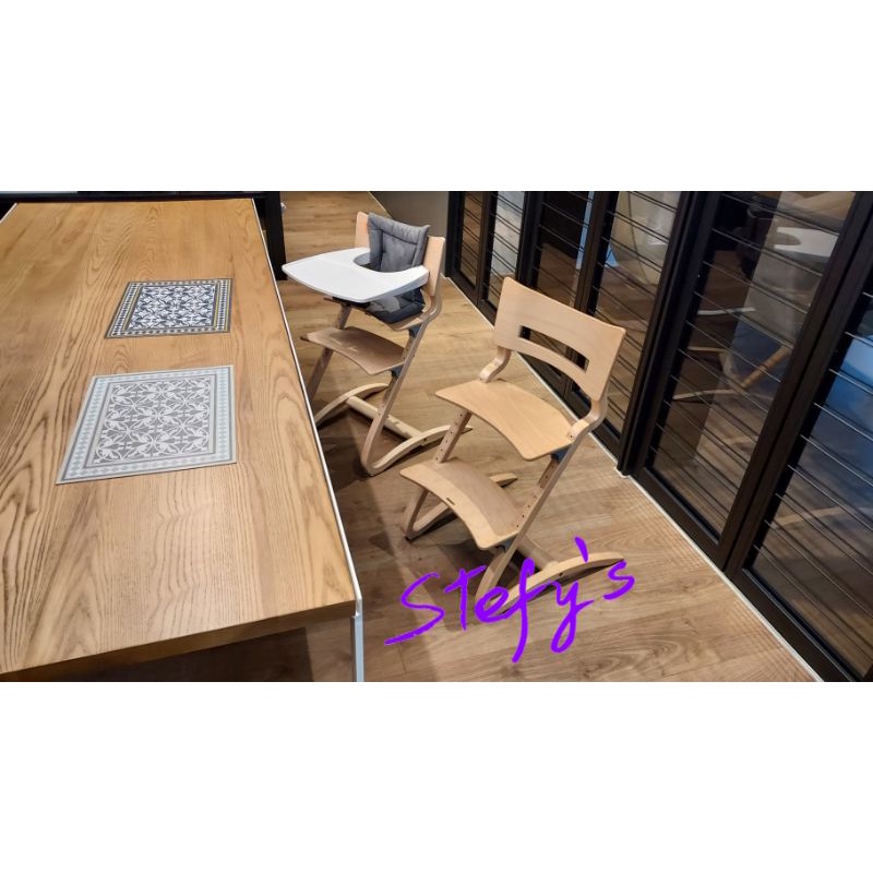 【正品預購】丹麥🇩🇰 Leander兒童餐桌椅組合