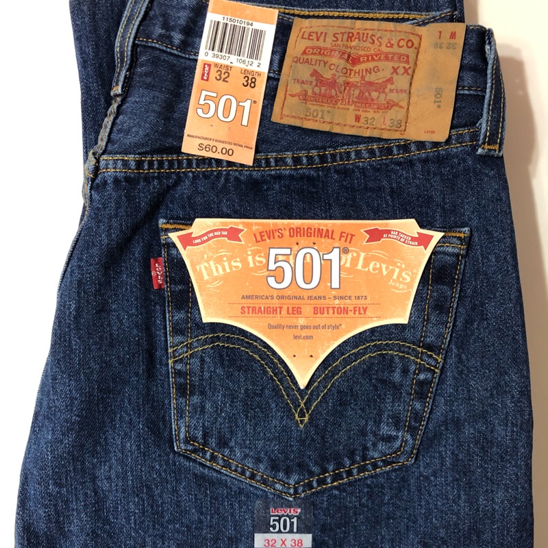 levi's 501 original riveted
