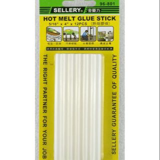 [全新福利品庫存出清]SELLERY 舍樂力 熱熔膠條5/16"x4" 12條