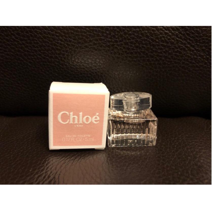 （盧亞公司貨） Chloe 粉漾玫瑰 女性 淡香水 小香水 5ml