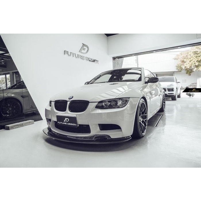 【Future_Design】BMW E90 E92 E93 正M3 專用 GT4 卡夢 碳纖維 前下巴