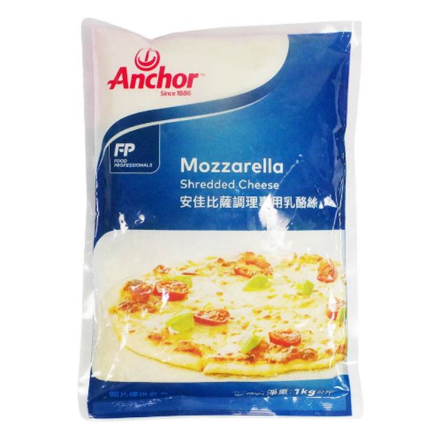 安佳比薩調理專用乳酪絲1公斤/包

 

/單色